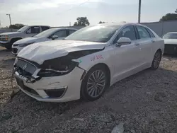 Salvage cars for sale at Franklin, WI auction: 2017 Lincoln MKZ Hybrid Premiere