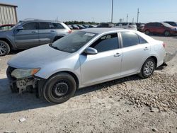 Salvage cars for sale from Copart Temple, TX: 2012 Toyota Camry Base