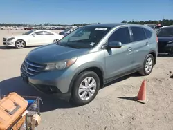 Salvage cars for sale at Houston, TX auction: 2012 Honda CR-V EX