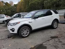 Salvage SUVs for sale at auction: 2018 Land Rover Discovery Sport HSE