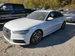 Salvage cars for sale at Marlboro, NY auction: 2017 Audi A6 Premium