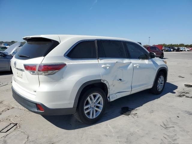 2015 Toyota Highlander LE