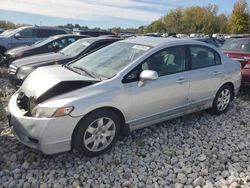 Vehiculos salvage en venta de Copart Barberton, OH: 2009 Honda Civic LX