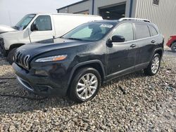 Salvage cars for sale at Wayland, MI auction: 2016 Jeep Cherokee Limited