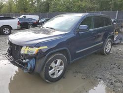 Salvage cars for sale at Waldorf, MD auction: 2013 Jeep Grand Cherokee Laredo