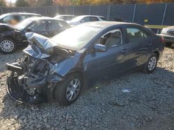 Salvage cars for sale at Waldorf, MD auction: 2016 Toyota Corolla ECO