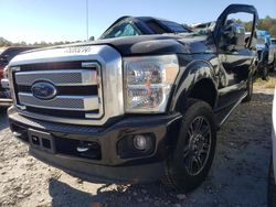 Salvage cars for sale at Spartanburg, SC auction: 2015 Ford F250 Super Duty