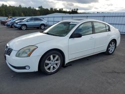 Salvage cars for sale at Windham, ME auction: 2006 Nissan Maxima SE