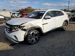 Volkswagen salvage cars for sale: 2021 Volkswagen Atlas Cross Sport SEL Premium