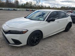 Salvage cars for sale from Copart Leroy, NY: 2022 Honda Civic Sport