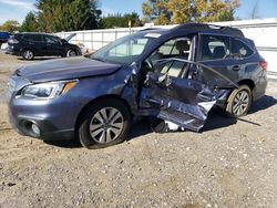 Carros salvage a la venta en subasta: 2017 Subaru Outback 2.5I Premium