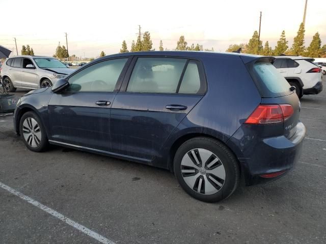 2016 Volkswagen E-GOLF SEL Premium