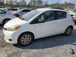 Salvage cars for sale at Spartanburg, SC auction: 2012 Toyota Yaris