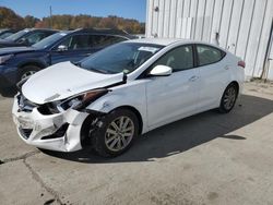 Salvage cars for sale at Windsor, NJ auction: 2016 Hyundai Elantra SE