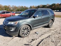 SUV salvage a la venta en subasta: 2016 Ford Explorer Platinum