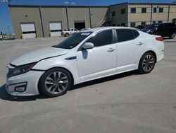 Salvage cars for sale at Wilmer, TX auction: 2015 KIA Optima SX