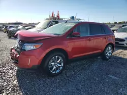 Salvage cars for sale at Cahokia Heights, IL auction: 2012 Ford Edge Limited