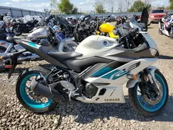 Salvage motorcycles for sale at Elgin, IL auction: 2024 Yamaha YZFR3 A