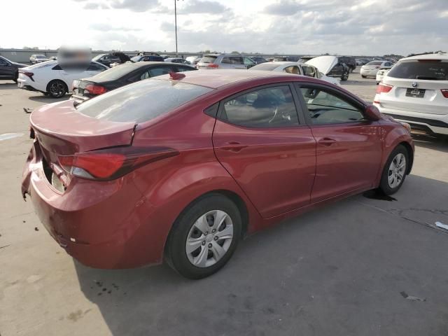 2016 Hyundai Elantra SE