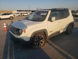 Salvage cars for sale at Grand Prairie, TX auction: 2016 Jeep Renegade Latitude