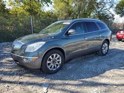 Salvage cars for sale at Cicero, IN auction: 2011 Buick Enclave CXL