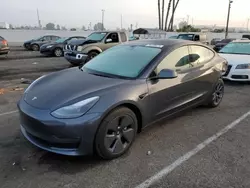 Tesla Vehiculos salvage en venta: 2022 Tesla Model 3