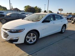 Salvage cars for sale at Oklahoma City, OK auction: 2020 Chevrolet Malibu LS