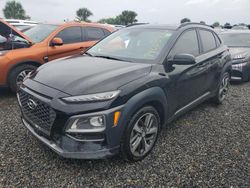 Salvage cars for sale at Riverview, FL auction: 2020 Hyundai Kona Ultimate