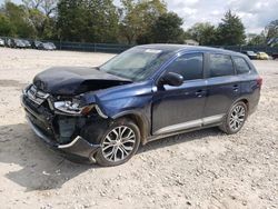 Salvage cars for sale at Madisonville, TN auction: 2017 Mitsubishi Outlander ES