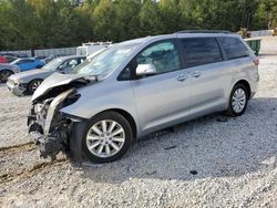 Toyota salvage cars for sale: 2016 Toyota Sienna XLE