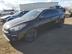 Salvage cars for sale from Copart Rocky View County, AB: 2021 KIA Forte EX