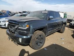 Chevrolet Silverado k1500 ltz salvage cars for sale: 2017 Chevrolet Silverado K1500 LTZ