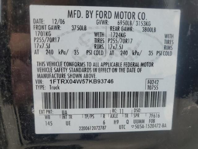 2007 Ford F150