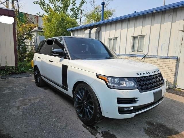 2016 Land Rover Range Rover HSE