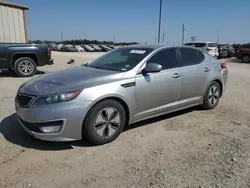 Salvage cars for sale at Temple, TX auction: 2012 KIA Optima Hybrid