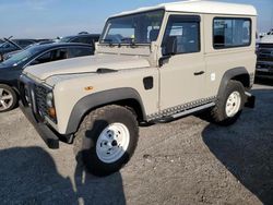 Flood-damaged cars for sale at auction: 1987 Land Rover Defender