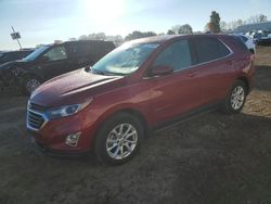 Salvage cars for sale at Davison, MI auction: 2018 Chevrolet Equinox LT