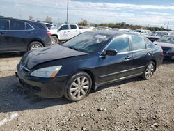 Salvage cars for sale at Indianapolis, IN auction: 2007 Honda Accord EX