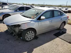 Nissan Sentra s Vehiculos salvage en venta: 2017 Nissan Sentra S