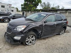 Chevrolet salvage cars for sale: 2016 Chevrolet Equinox LT