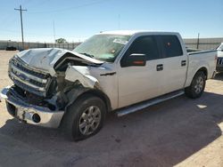 Salvage cars for sale from Copart Andrews, TX: 2014 Ford F150 Supercrew