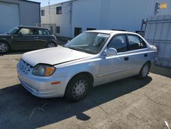 Hyundai salvage cars for sale: 2003 Hyundai Accent GL