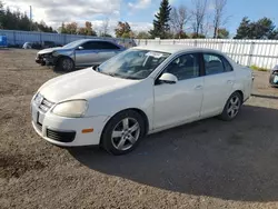 Salvage cars for sale at Bowmanville, ON auction: 2008 Volkswagen Jetta S