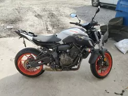 2020 Yamaha MT07 en venta en Earlington, KY