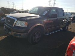 Salvage cars for sale at Elgin, IL auction: 2005 Ford F150 Supercrew