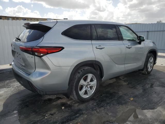 2021 Toyota Highlander Hybrid LE