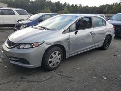 Salvage cars for sale from Copart Exeter, RI: 2014 Honda Civic LX