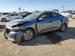 Salvage cars for sale at Chicago Heights, IL auction: 2024 Nissan Sentra S