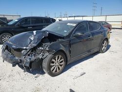 Salvage cars for sale at Haslet, TX auction: 2015 KIA Optima LX