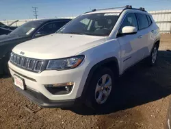 Salvage cars for sale at Elgin, IL auction: 2021 Jeep Compass Latitude